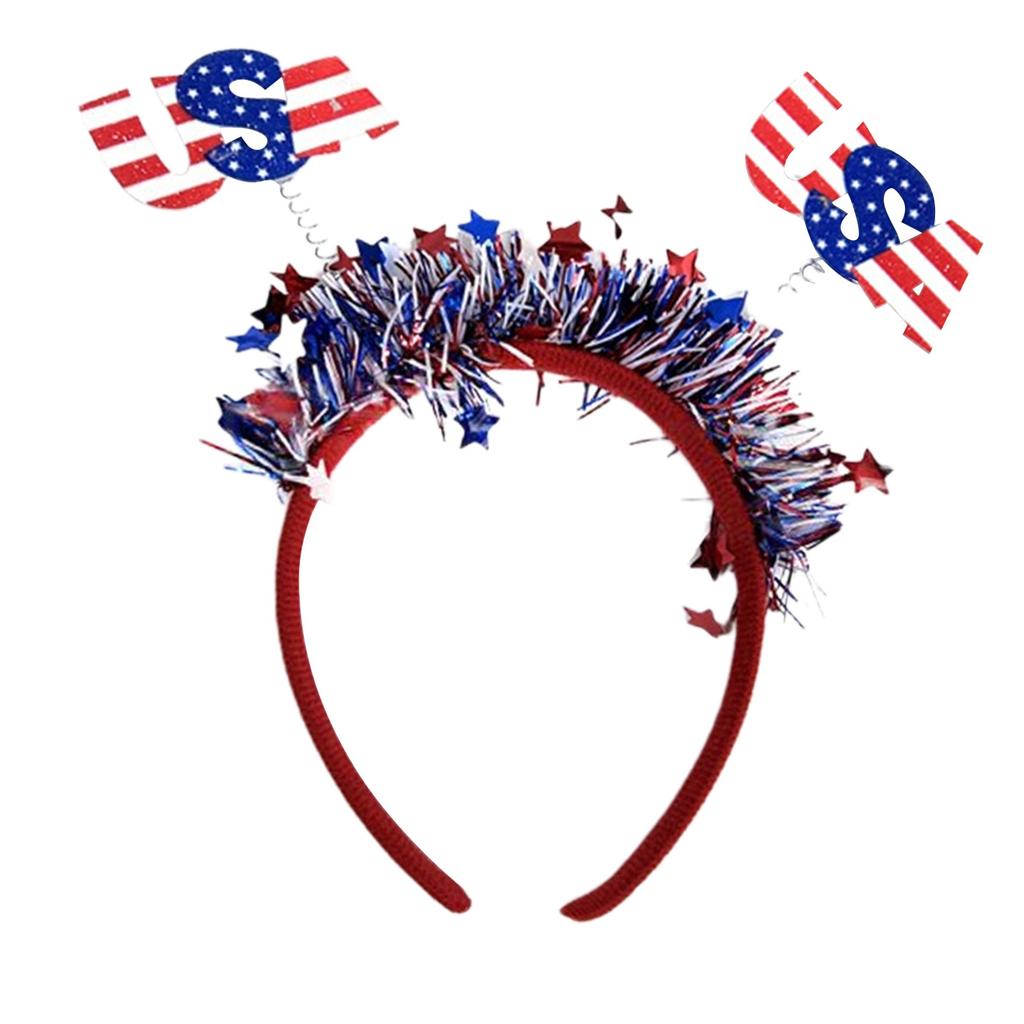 Accessoires pour cheveux Moulin à vent de la Fête de l'Indépendance Parfaits pour Célébrer les États-Unis d'Amérique Faveurs de Fête Thématiques