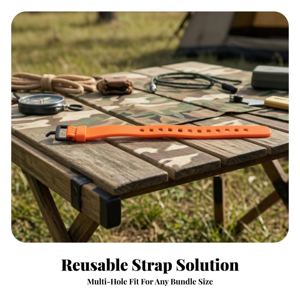 Rubber Strap with Buckle Compact Utility Tension Straps Easy To Use for Cyclists