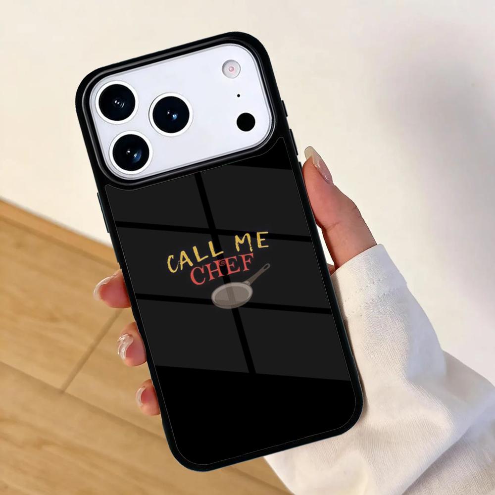 Love Baking Chef Knife Mobile Phone Case for IPhone 17 AIR 16pro Max 15 14 13 12 11 Bumper Cover