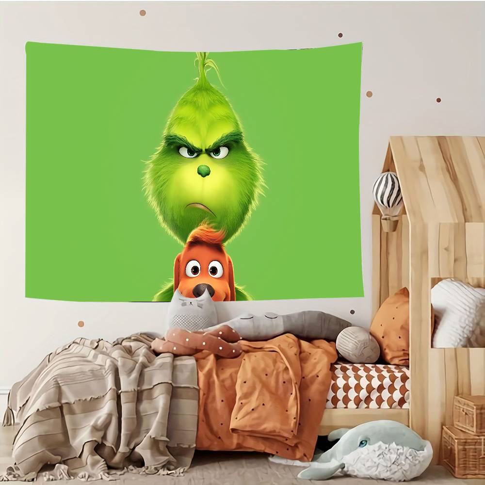 

Christmas TheGGrinchst Tapestry Customizable Tapestries Of Various Styleswall Hangings Celebrity Photo Printingwall Hangings 74x94cm(29x37in)