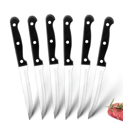 Paslanmaz Çelik Biftek Bıçağı Seti Mutfak Bıçağı Kesici Aletler Maket Bıçağı BARBEKÜ Bıçağı Ekmek Biftek Bıçakları