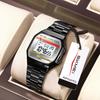 Skmei Digital Watch Reloj Hombre For Casual Sport 1123 3Bar Waterproof Fashion Men Stainless Steel Strap LED Display Watches