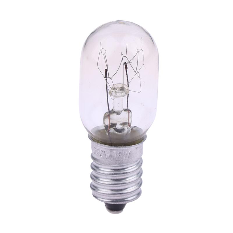 2 Pcs E14 15W High Temperature Resistant Refrigerator Bulb Microwave Oven Replacement Light Toaster/Steam Bulb Light