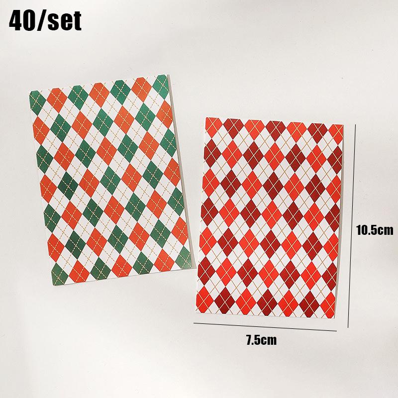Christmas Creative Snack Packaging Bag Header Festive Bag Exquisite Cardboard