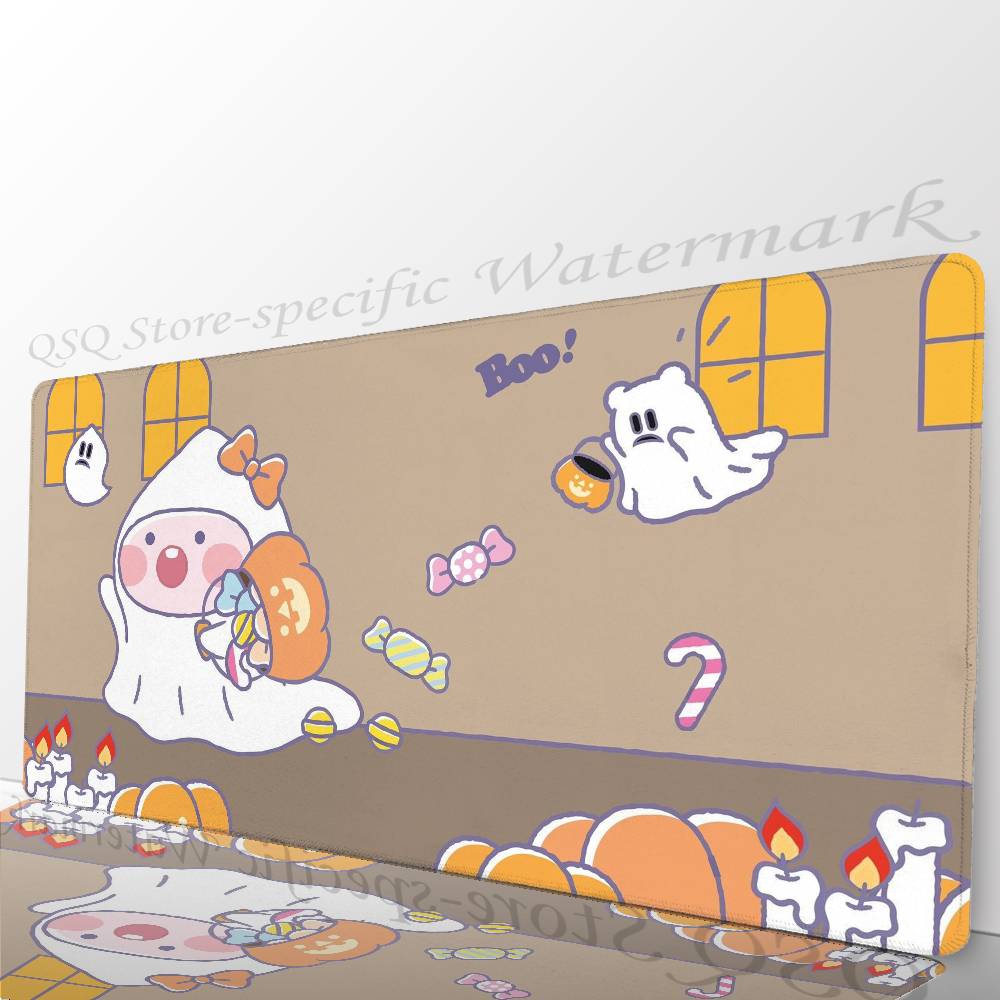Korea Cartoon K-KAKAO CUTE FRIENDS Mousepad Mouse Mat Desk Mat With Pad Gaming Accessories Prime Gaming XXL Keyboard Pad Paddi