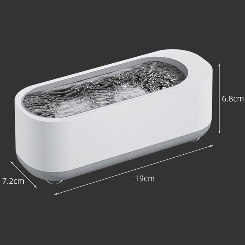 

1PC Rechargeable Eyeglass Cleaner for Contact Lenses Watches Jewelry Teeth Multifunctional Vibration Cleaning Machine