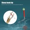 10Pcs Stainless Stell Shrimp Hook Wild Artifact Tool River Shrimp Hook Fishing Tackle Accessories Fishing Shrimp Tool