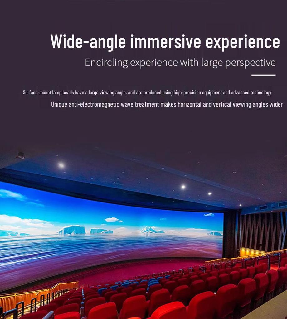 HD Curved Indoor LED Display: Flexible Floor-Standing Reception Screen for Creative Advertising
