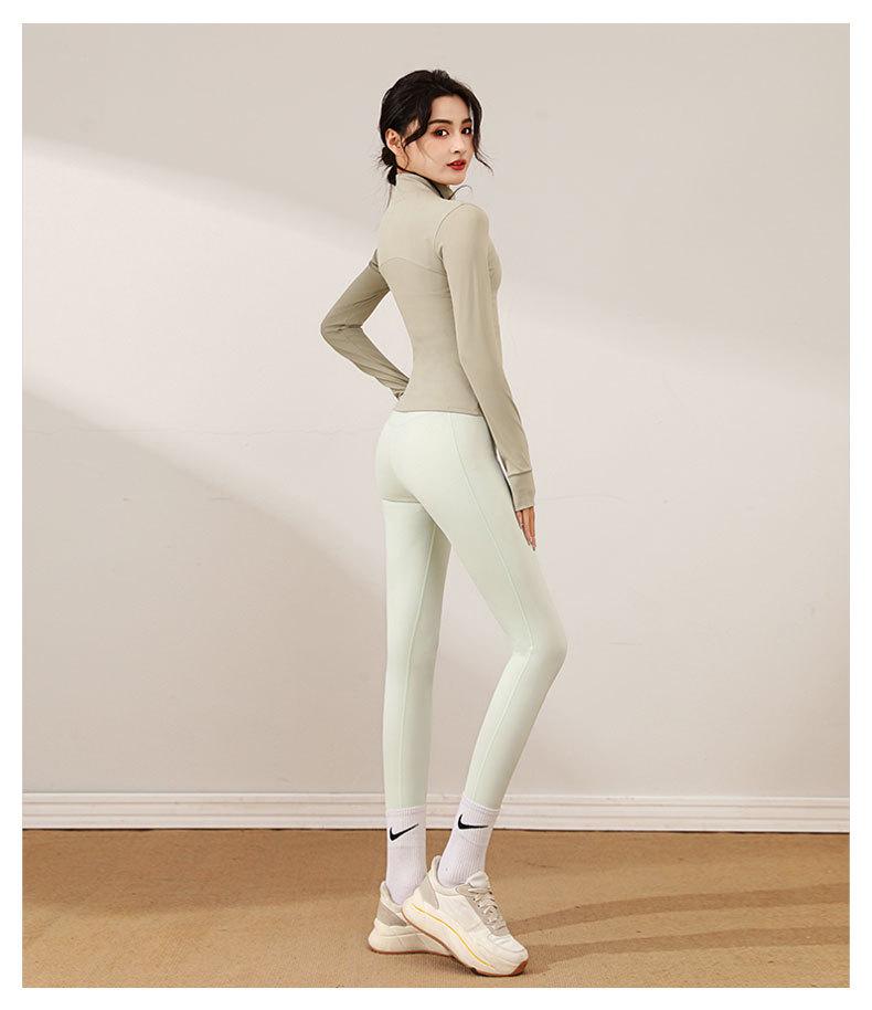 Women's High-Performance Yoga and Tennis Long-Sleeve Training Suit