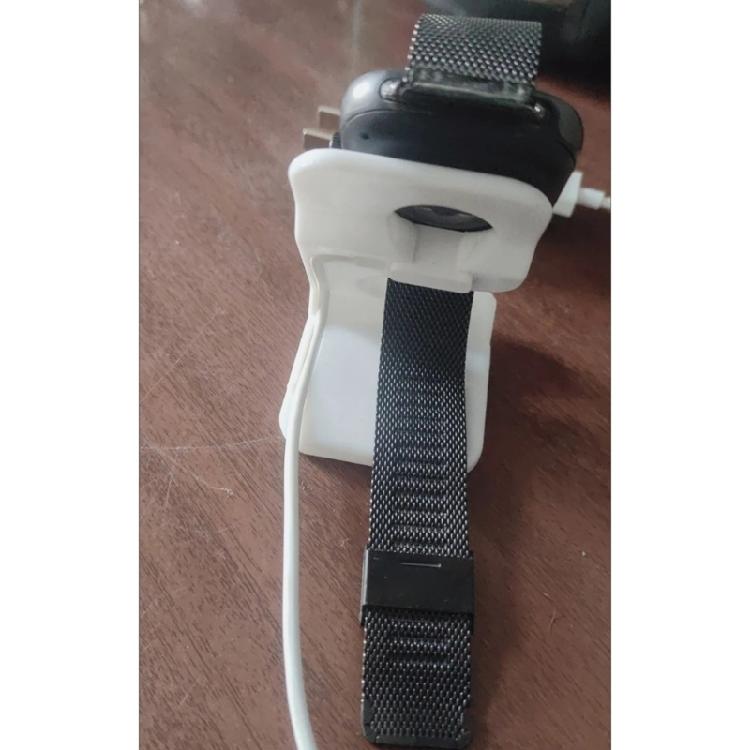 Kunststoff-Ladestationsbasis Ladedock Tragbarer Ständer Uhrenzubehör für Band 9 Smartwatch Ausstellungsständer