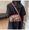 Trendy 2025 Textured Biker Crossbody Shoulder Bag for Women