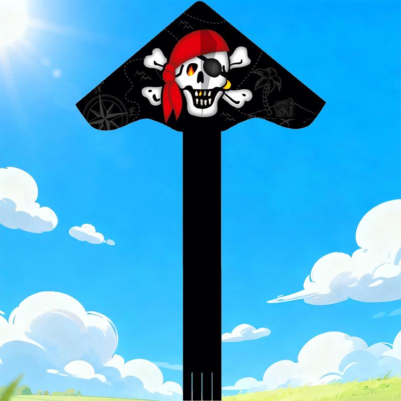 Skull Pirate Kite: Adult & Kids Cartoon Horror Kite
