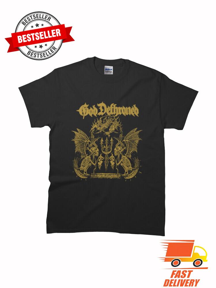 New God Dethroned The World Ablaze Classic MAN WOMAN T-Shirt Size S to 5XL S