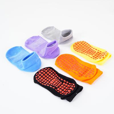 1 pairKids Anti-Slip Sock Trampoline Sock Cotton Breathable Short Socks Elasticity Boy Girl  Outside Family Sports Yoga Socks