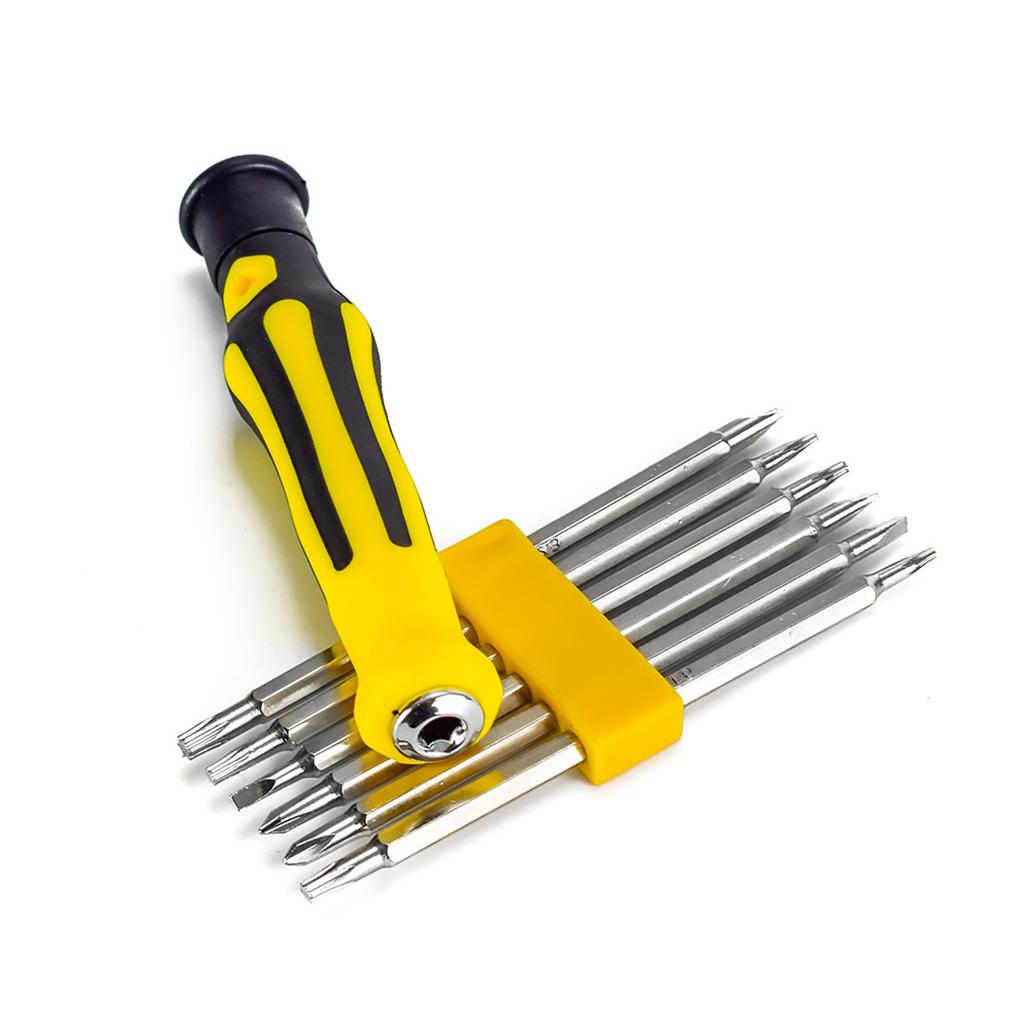 12 in 1 Household Multifunctional Strong Magnetic Screwdriver Bit Set Opening Repair Precision Insulated Improvement