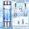 2025 New Hydrogen Water Bottle, 420ml Hydrogen Water Generator with Advanced SPE PEM Technology, High-Efficiency Portable Water Ionizer for Office,