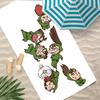N-Nintama Rantaro-S Towel Microfiber Beach Towel, Quick-Dry, Sand-Free, Ultra-Fine Fiber, Super Soft.