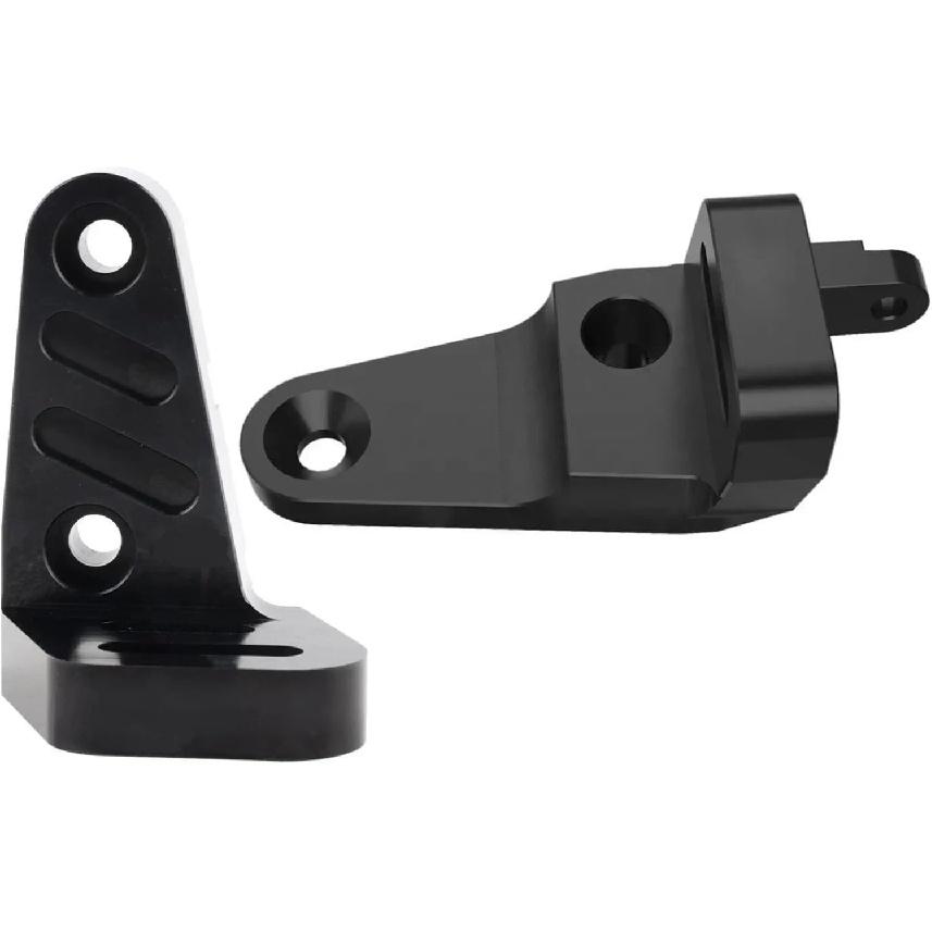 Lower + Upper for Power Steering Bracket for Honda Civic 92-00 B16 GSR P72 B-Series Car for Engine Parts 6061-T6 Aluminum(Lavender)