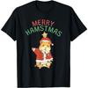 Merry Hamstmas Christmas Hamster T-Shirt GIU1 Mens Womens Tank Top Sweatshirt Hoodie Longsleeve 723 Black