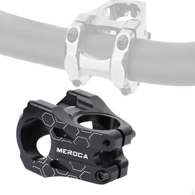 Short Handlebar Stem Mm Lightweight Aluminum Alloy Front Fork Stems for Downhill Bikes