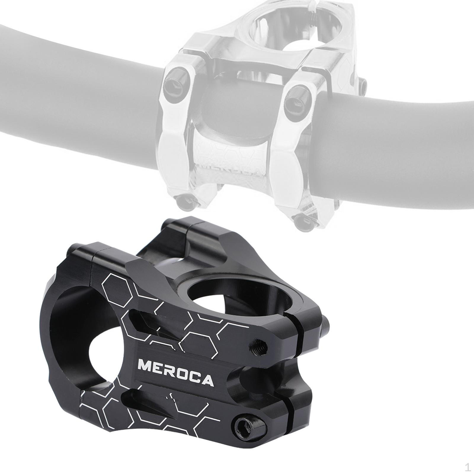 Короткий вынос руля мм Легкий алюминиевый сплав Выносы передней вилки для даунхилл-велосипедов Black