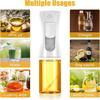 Multipurpose Oil Spray Bottle Fit For Cooking And Grilling With Dropper Bottle 200Ml Or 300Ml Glass Or Plastic Sprayer Dispenser