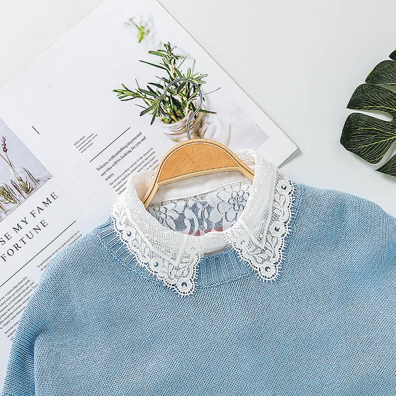 Women's Lace Decorative Fake Collar for All Seasons