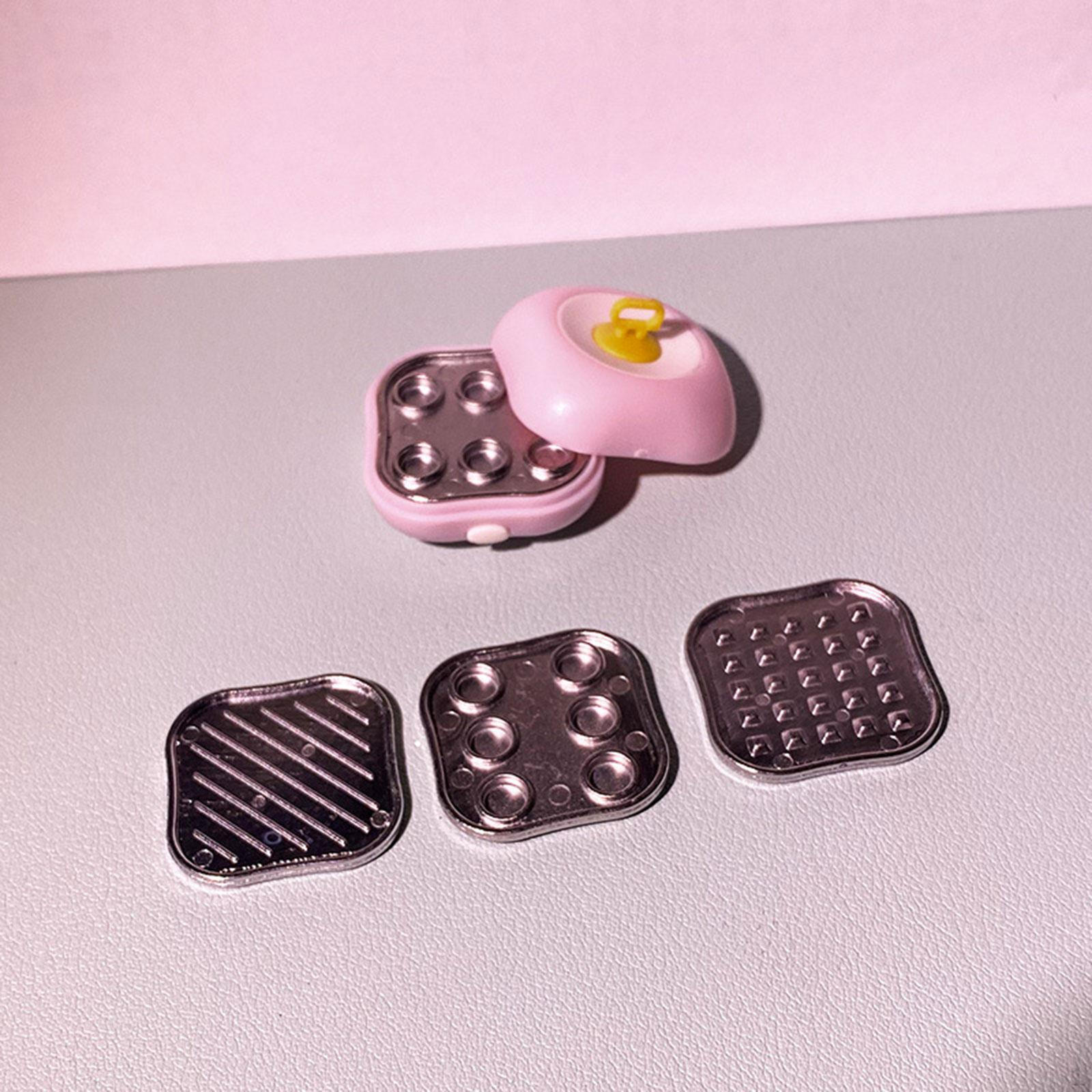 1/12 Mini Dollhouse Egg Cooker Model Accessory Kitchen Appliance Multifunctional Photo Props