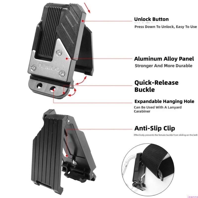 Convenient Belt Clip Tool Holsters Holder Enabling Hands Less Movement and Reduced Wobble Suitable for Easy Accessibility