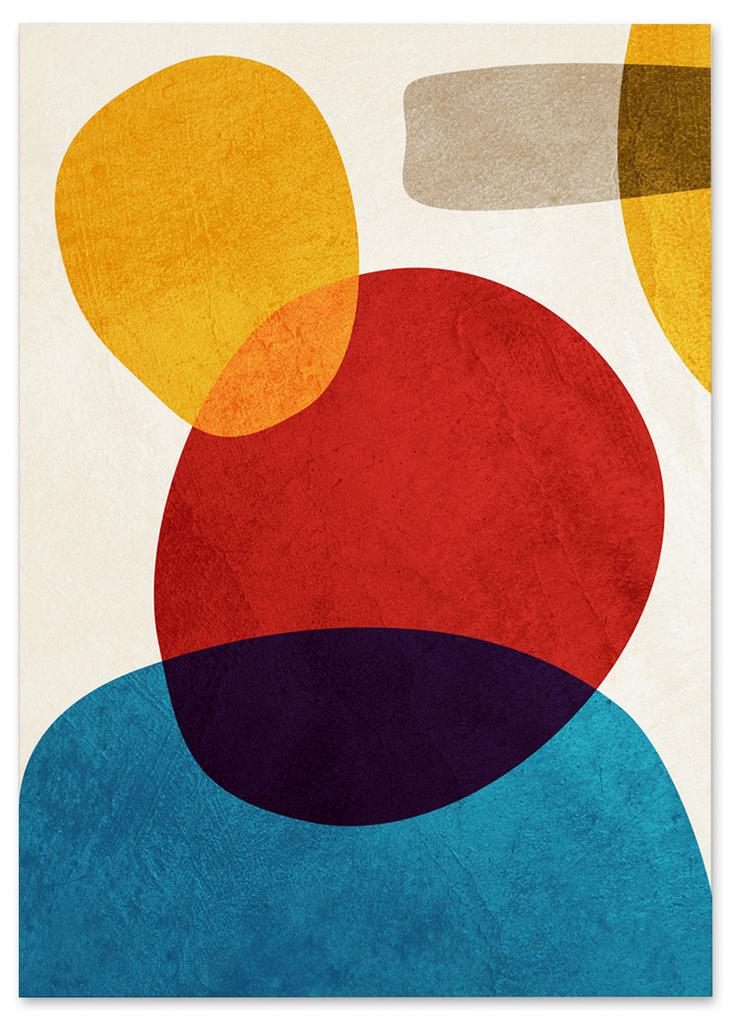 Poster Colorful Abstraction Picture for the Wall