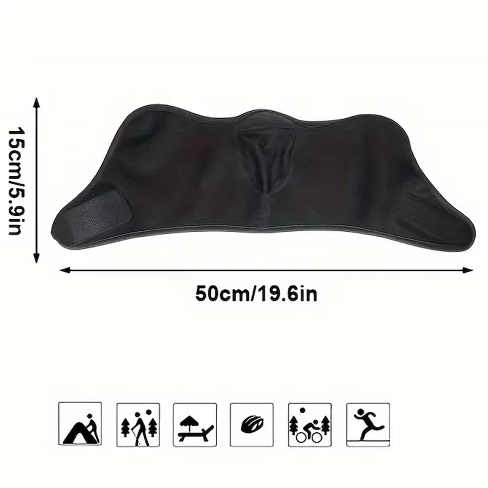Outdoor face mask cycling antifreeze head cover winter skiing face protection warm ear mask fleece windproof face mask