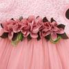 Summer Baby Girls Waist Flower Princess Dress Infant Short Dresses