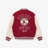 New Era Mlb Boston Red Sox Patched Varsity Jacket Red 14742028