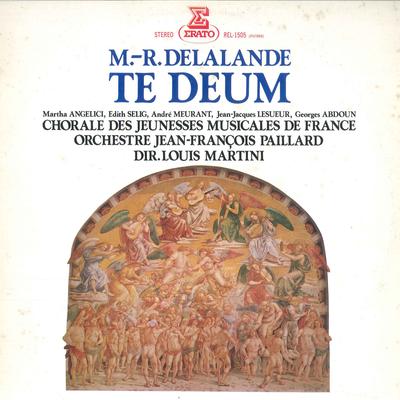 LP Record MARTHA ANGELHERE, EDITH SELIG, ANDR - M.-r.delalande Te DEUM REL1505 ERATO 1980 Japan Classical Used