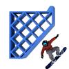 Rack de Armazenamento de Skateboard Montado na Parede Suporte de Parede para Prancha Única Snowboard Economizador de Espaço Rack de Armazenamento de Equipamento de Inverno