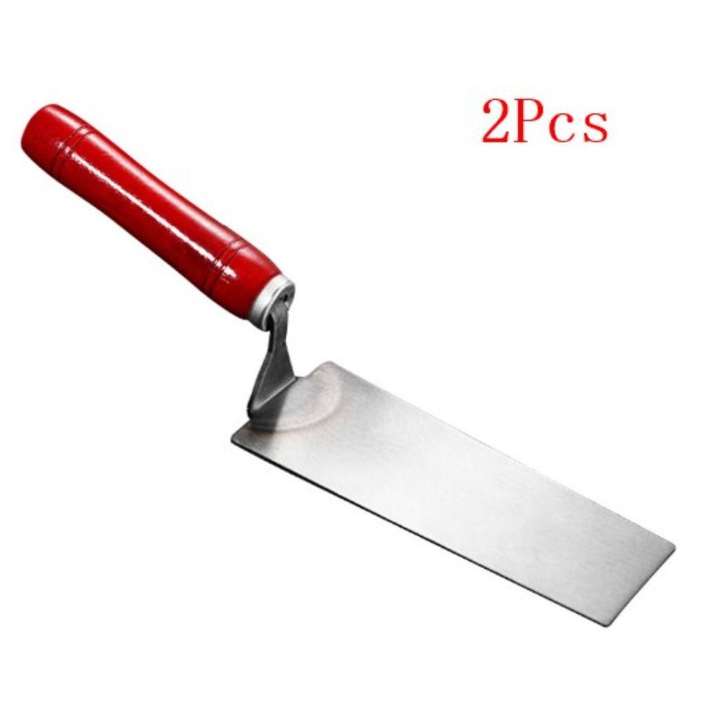 

2Pcs Steel Industries Margin Оздоблювальні роботи Інструмент для кладки підлоги Зручна рукоятка Цемент