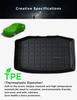 TPE Rear Back Cargo Tray Rubber Mat For Tesla Model 3 2017-2019