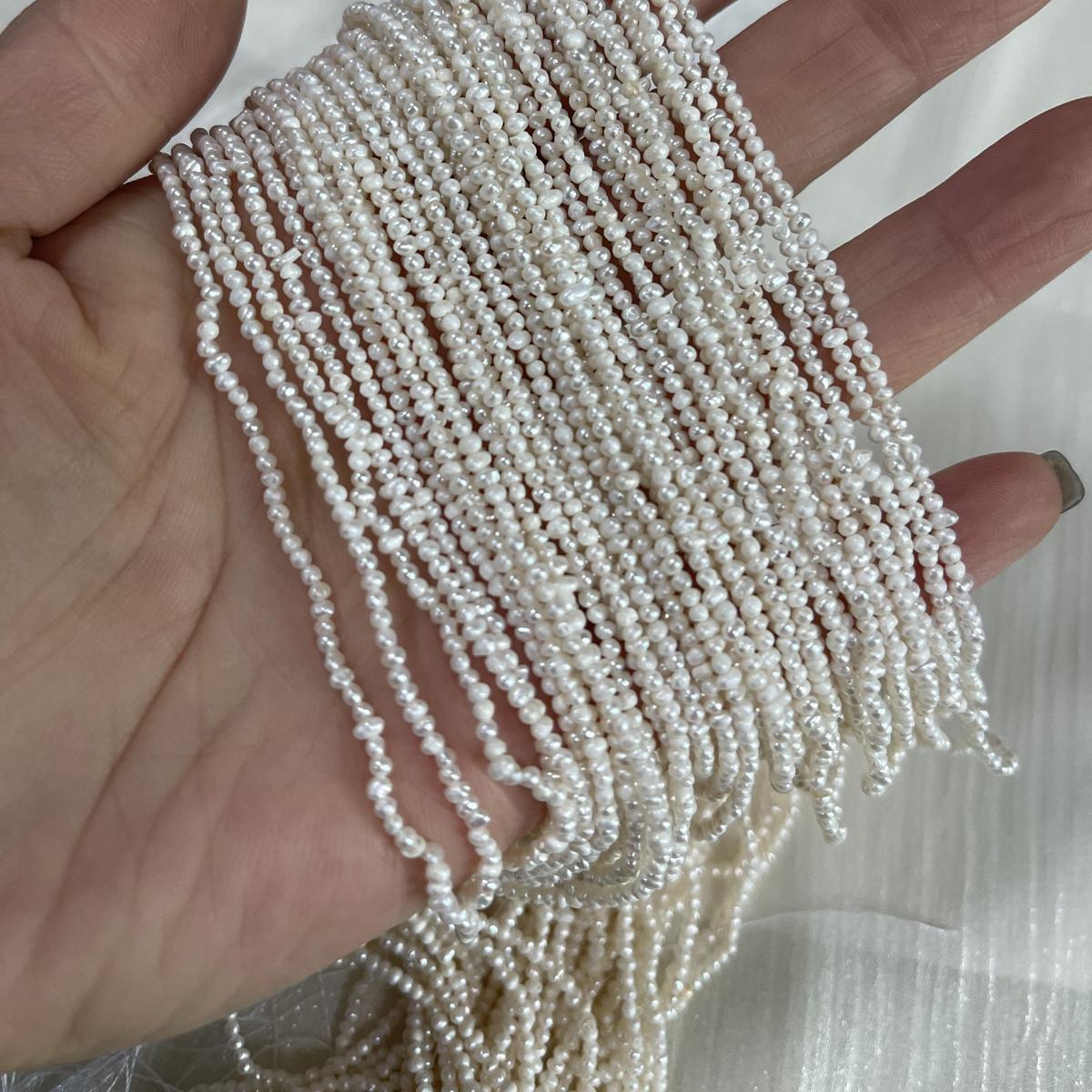 

1 нить, винтажные белые искусственные бусины из жемчуга, 0,18-0,2 см, для изготовления украшений своими руками, подарков на День святого Валентина, невесты, подружки невесты, женщин, свадебных поделок, 36 см 1String/36cm белый