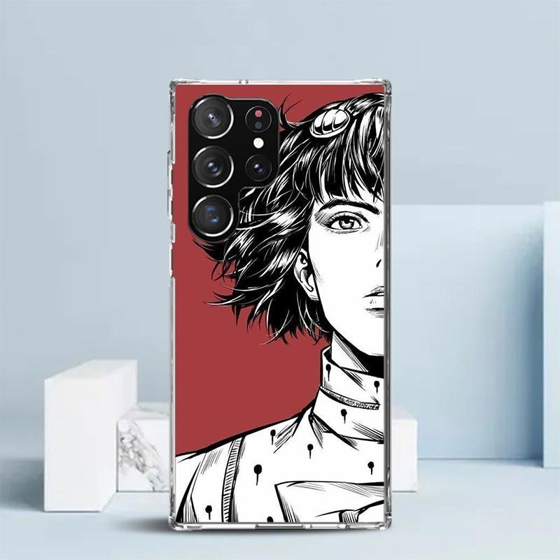 JoJo Adventure Bruno Buccellati Phone Case For Samsung Galaxy S24 S25 Edge S26 Ultra S22 S23 Plus S21 + S20 FE Soft TPU Back Cov