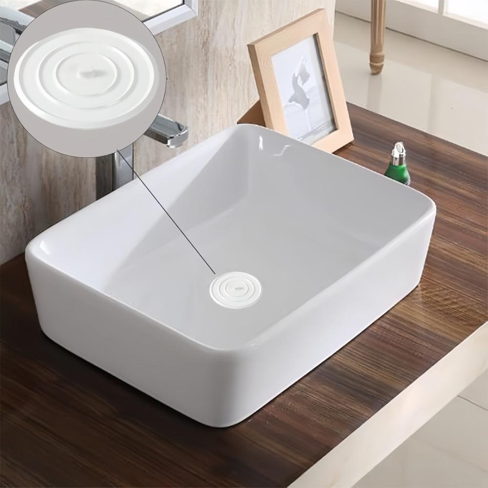 Leak Proof Sink Cover Circular Silicone Drain Plug Odor Proof and Blockage Proof Suitable for Bathtub Kitchen Floor Drain Cover