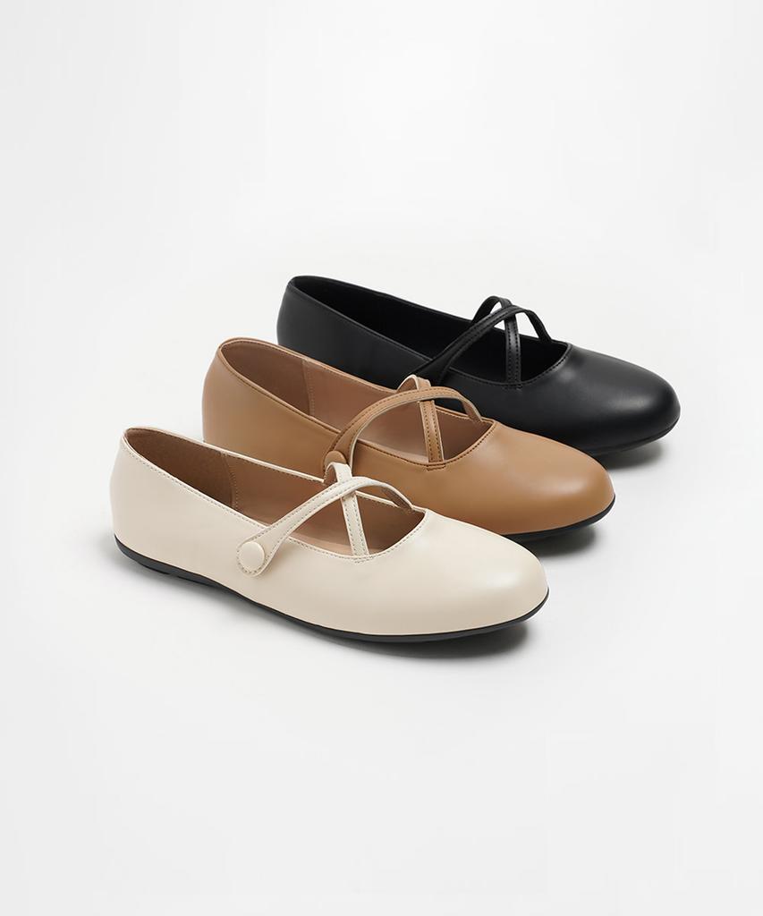 Chaakan Jacker Strap Mary Jane Flats (3 Colors) Pmltr1H816