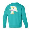 PUMA Printed Crew Neck Casual Long Sleeve Pullover Sweatshirt Men sweatshirt Green 625802-86