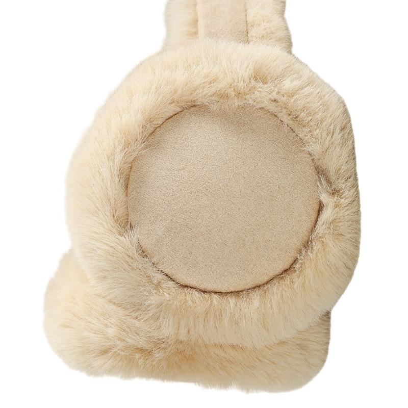 Furry and Warm Plush Ear Warmer for Winter Outdoor Activities Keep You Warm in Cold Weather for Skiing