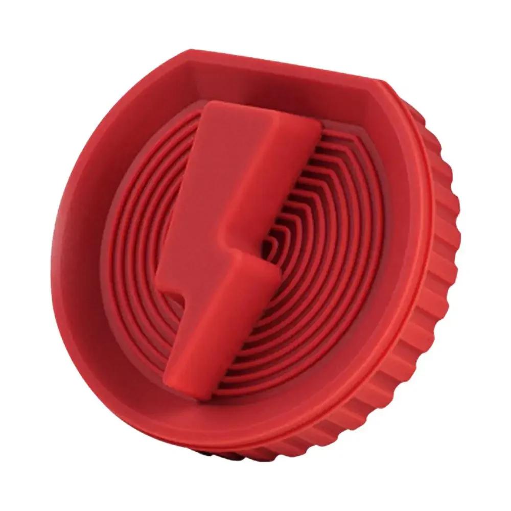 Ev Charger Cover Outdoor Ev Charger Enclosure Magnetic Silicone Protector Tip Enclosure Reusable For Vehicle Travel Roadside Red L
