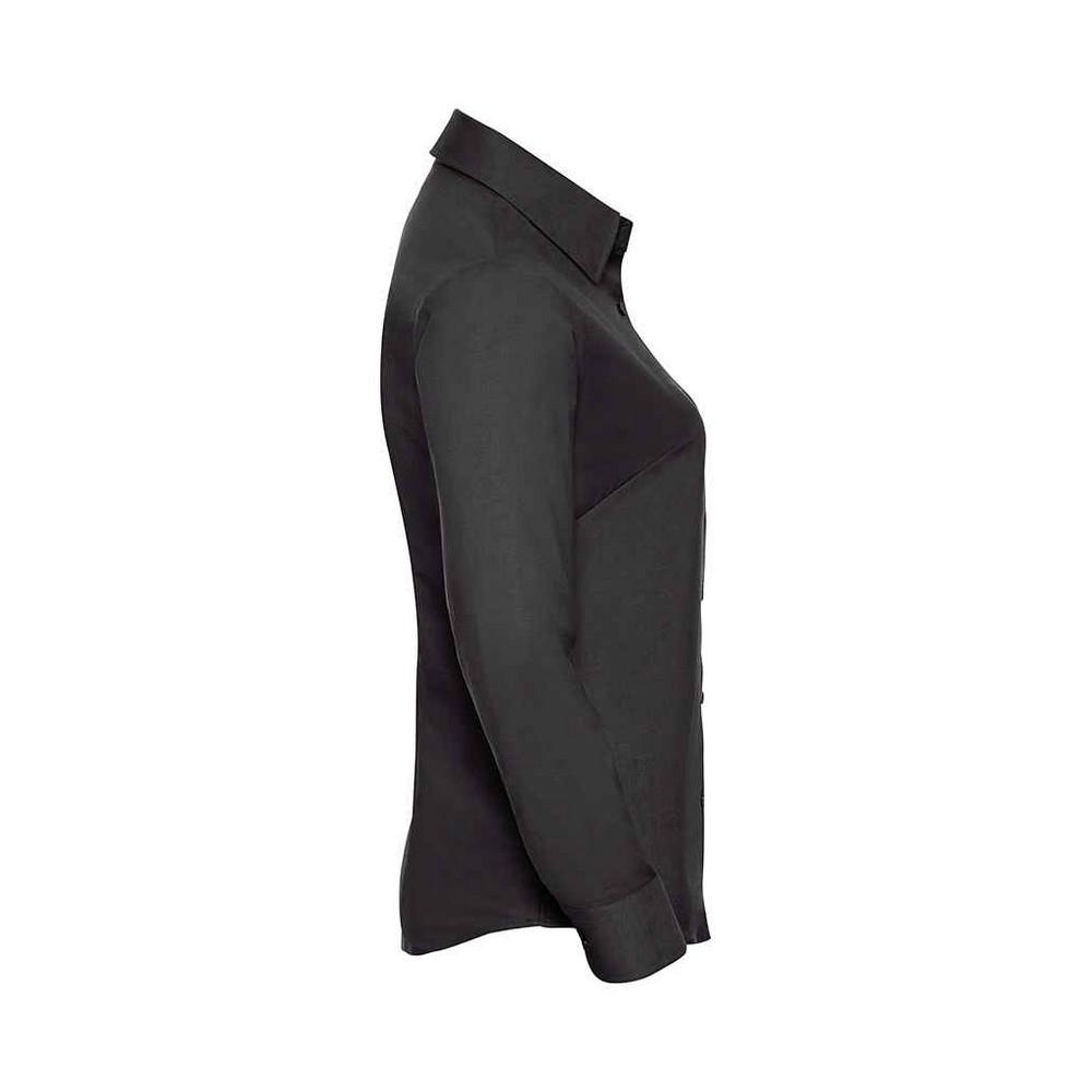 Russell Collection Womens/Ladies Classic Oxford Long-Sleeved Shirt
