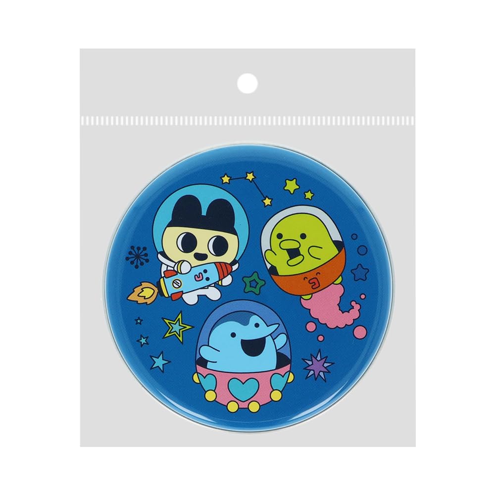 Stationery Tamagotchi Goods Memo Pad with Case Navy S2853973 Sun-Star (Tin Box)