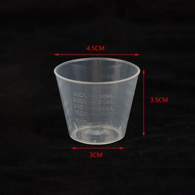 10Pcs Airbrush Painting Diy Art Craft Model Hobby Tool 1Oz/30Ml Graduated Plastic Mix Cups Universal Measuring Paint Tray
