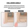 4-20Pcs Baby Safety PVC Protection Pad Transparent Table Corner Anti Collision Protector Children Safety Anticollision Guards