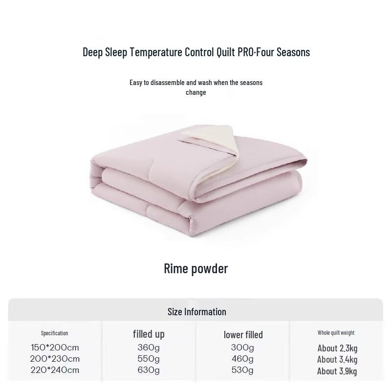 LISM All-Season Dual-Layer Temperature Control Duvet