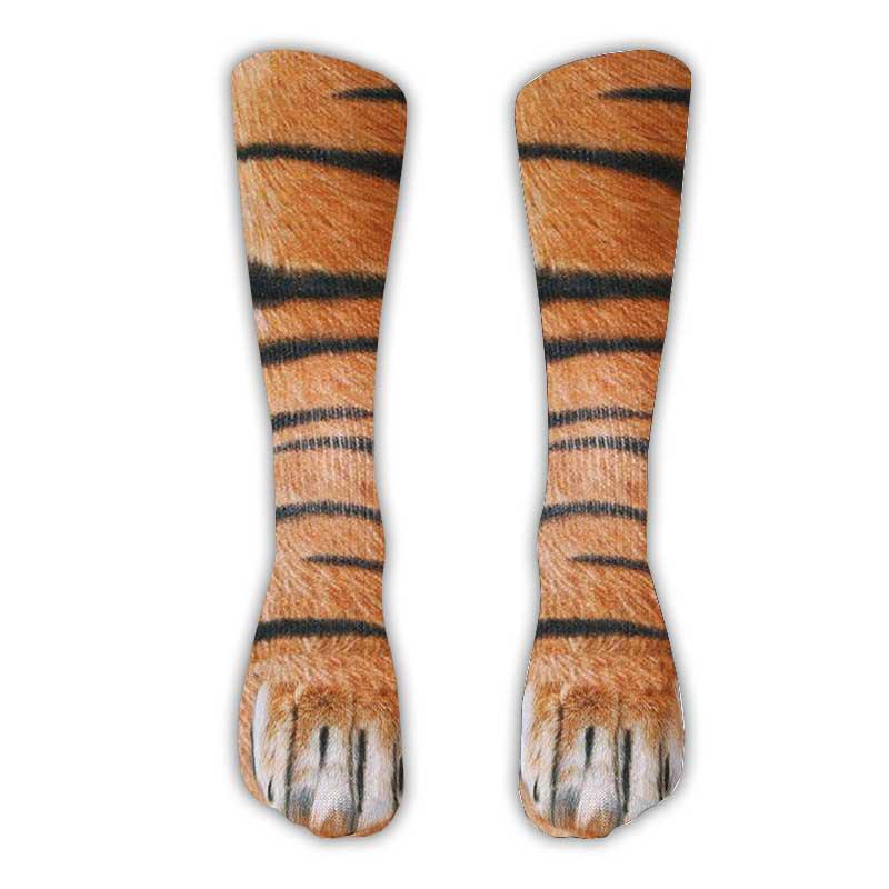 3D Animal Paw Prank Socks: Creative Cat & Dog Hoof Print Simulation